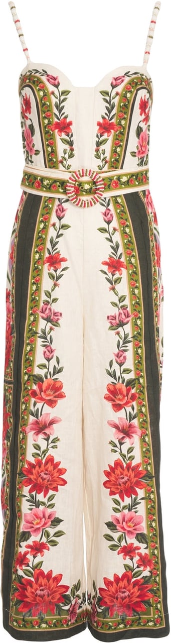 FARM Rio Jumpsuit with floral pattern Divers
