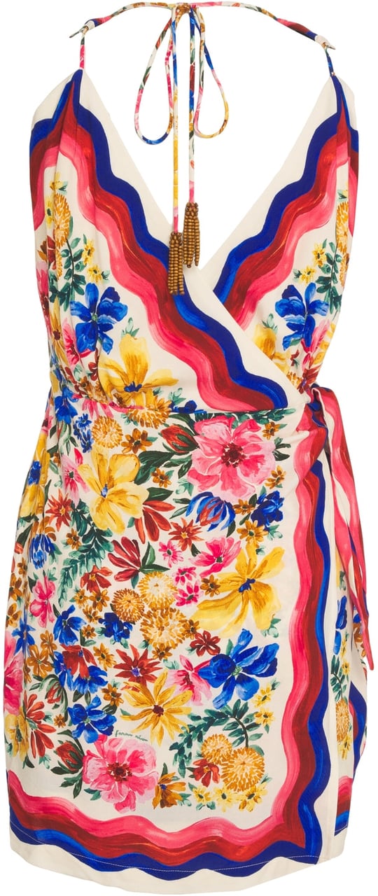 FARM Rio Dress with floral pattern Divers