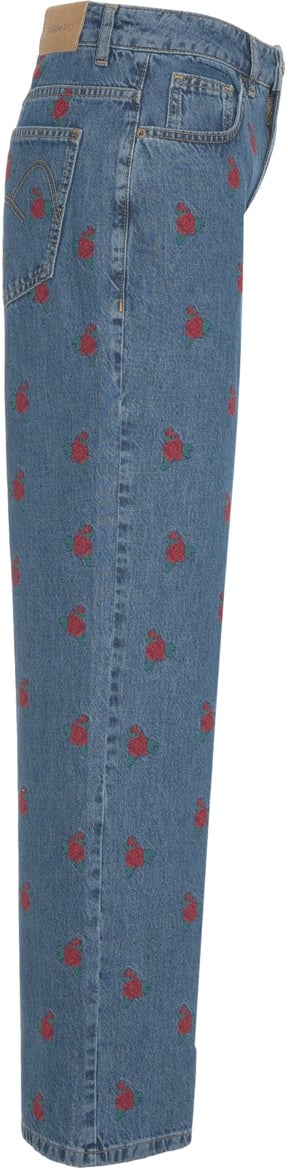 FARM Rio Jeans with embroideries Blauw