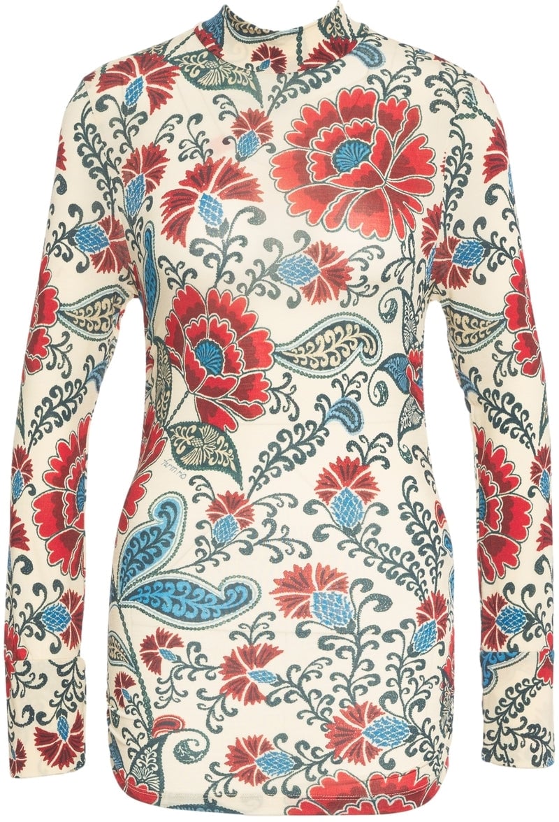 FARM Rio Turtleneck sweater with print Divers