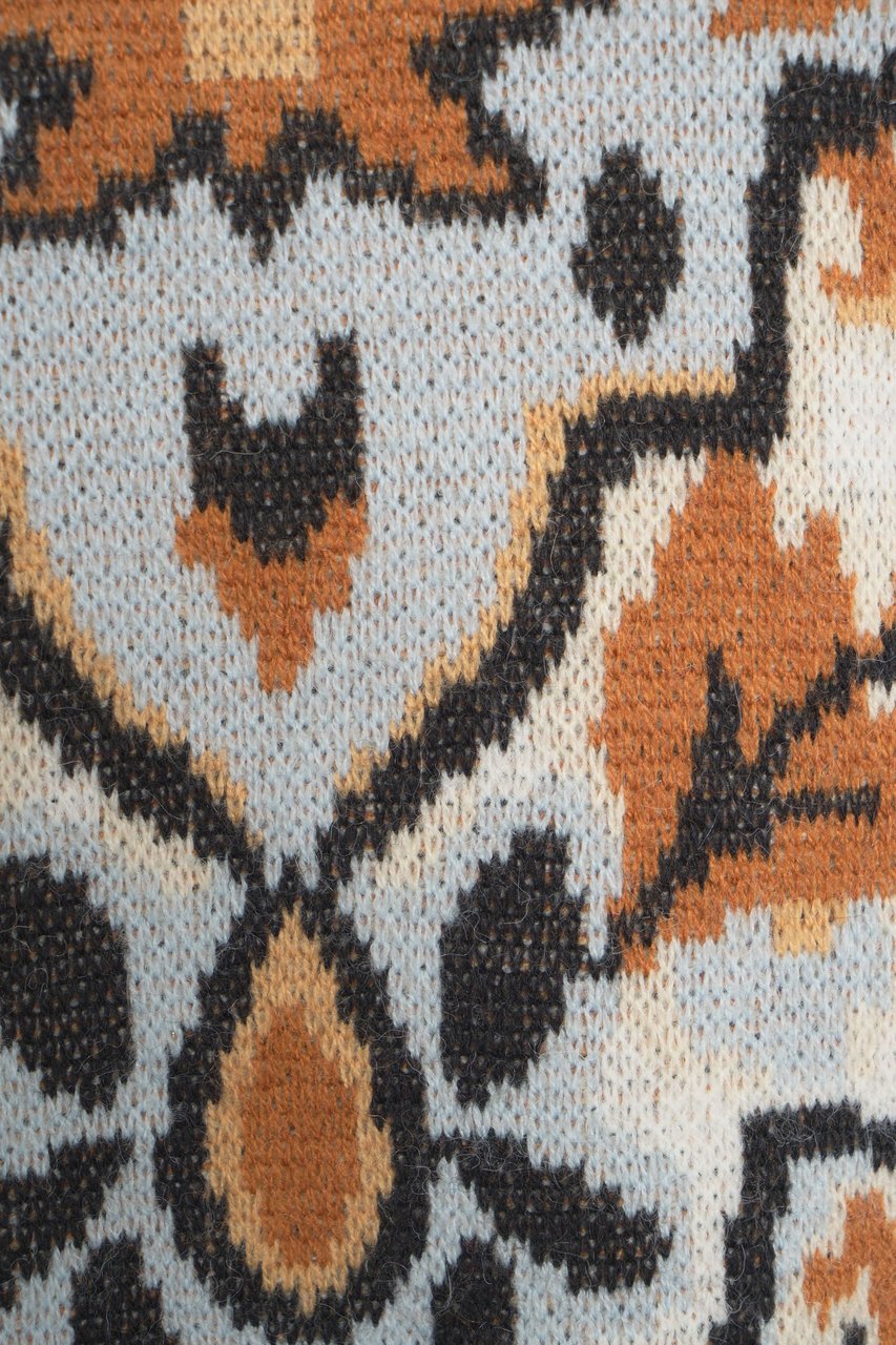 FARM Rio Sweater with pattern Blauw