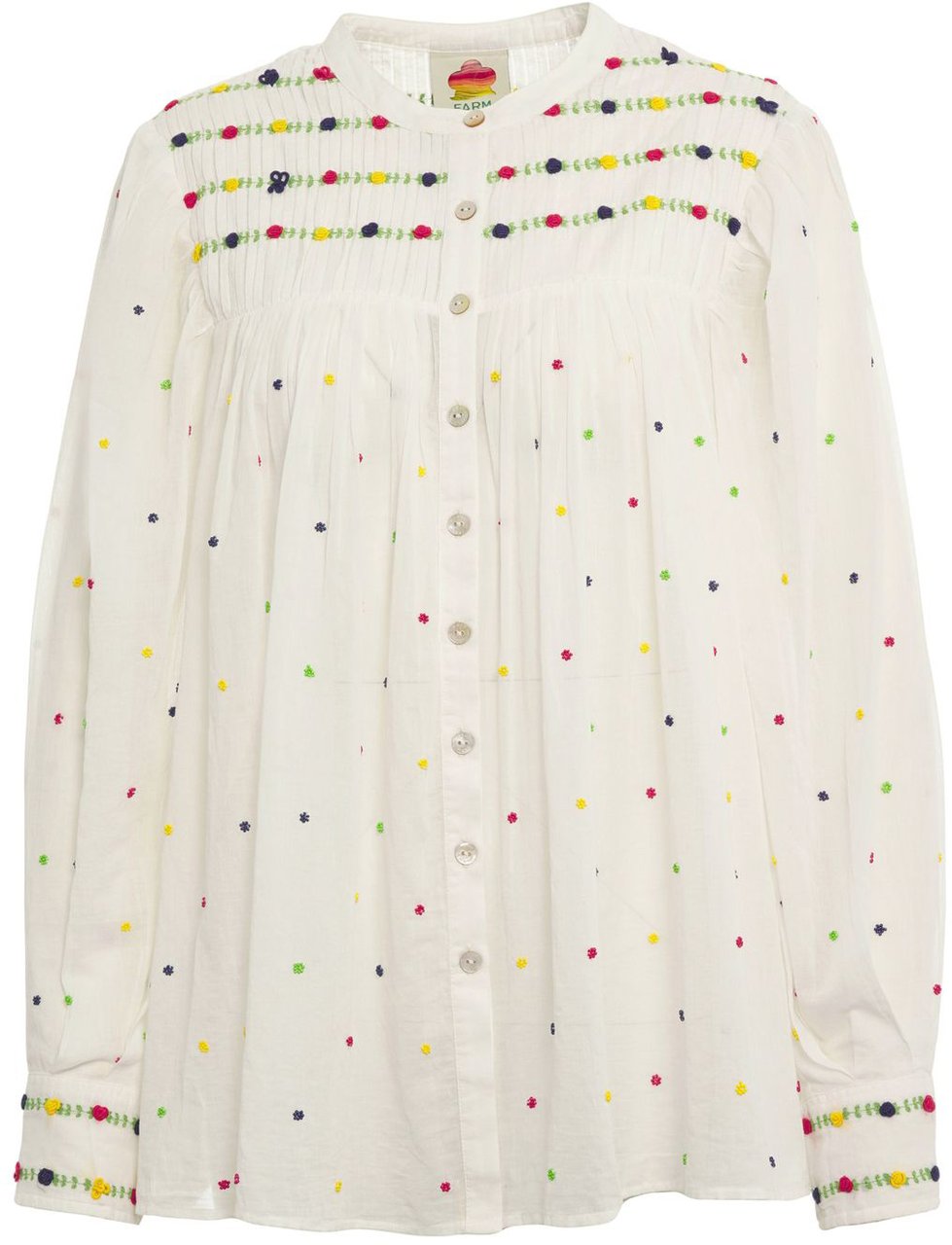 FARM Rio Blouse with embroidery Wit