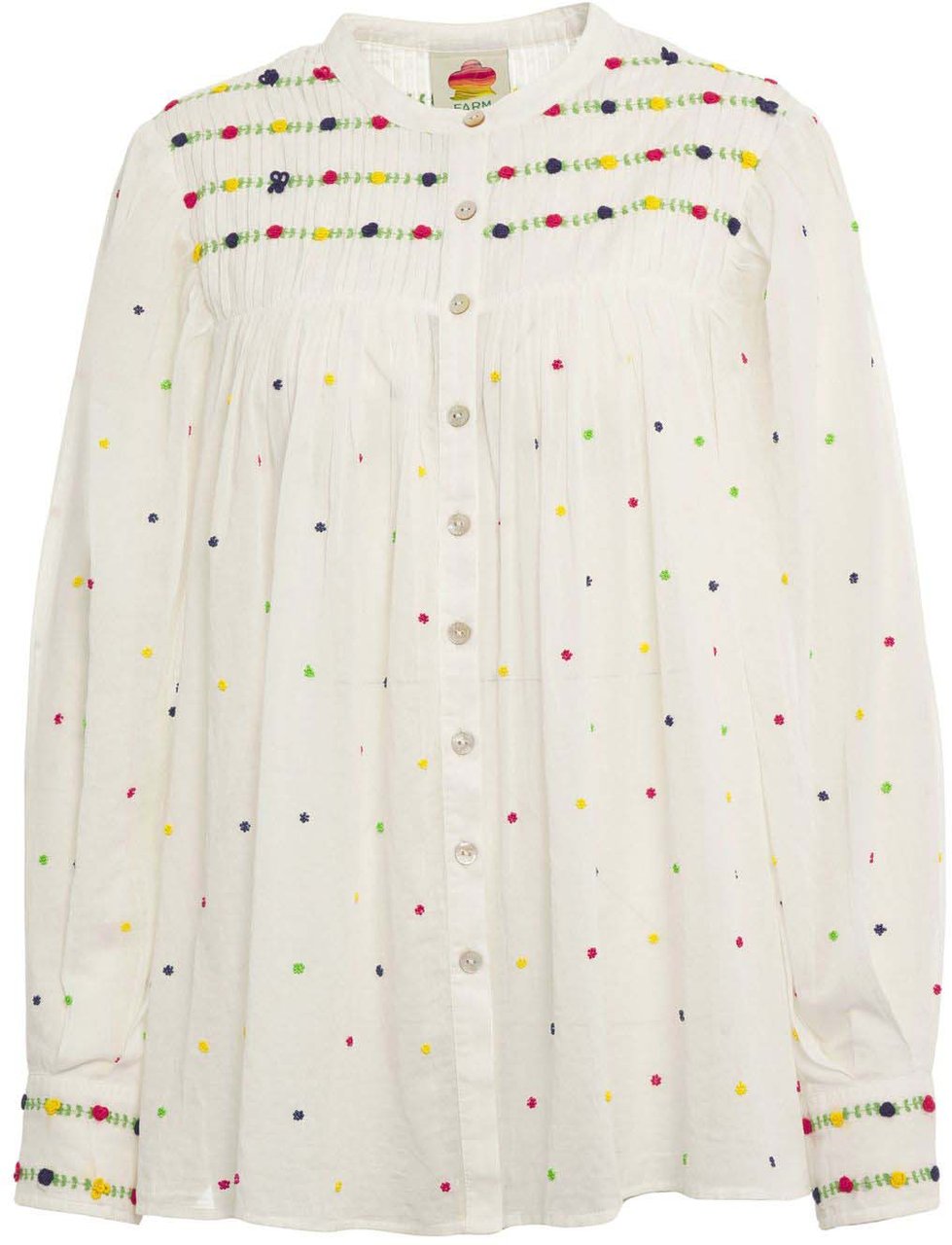 FARM Rio Blouse with embroidery Wit