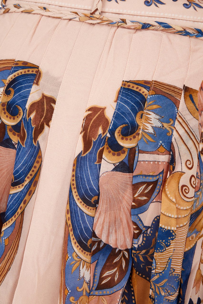 FARM Rio Farm Rio Printed viscose skirt Divers