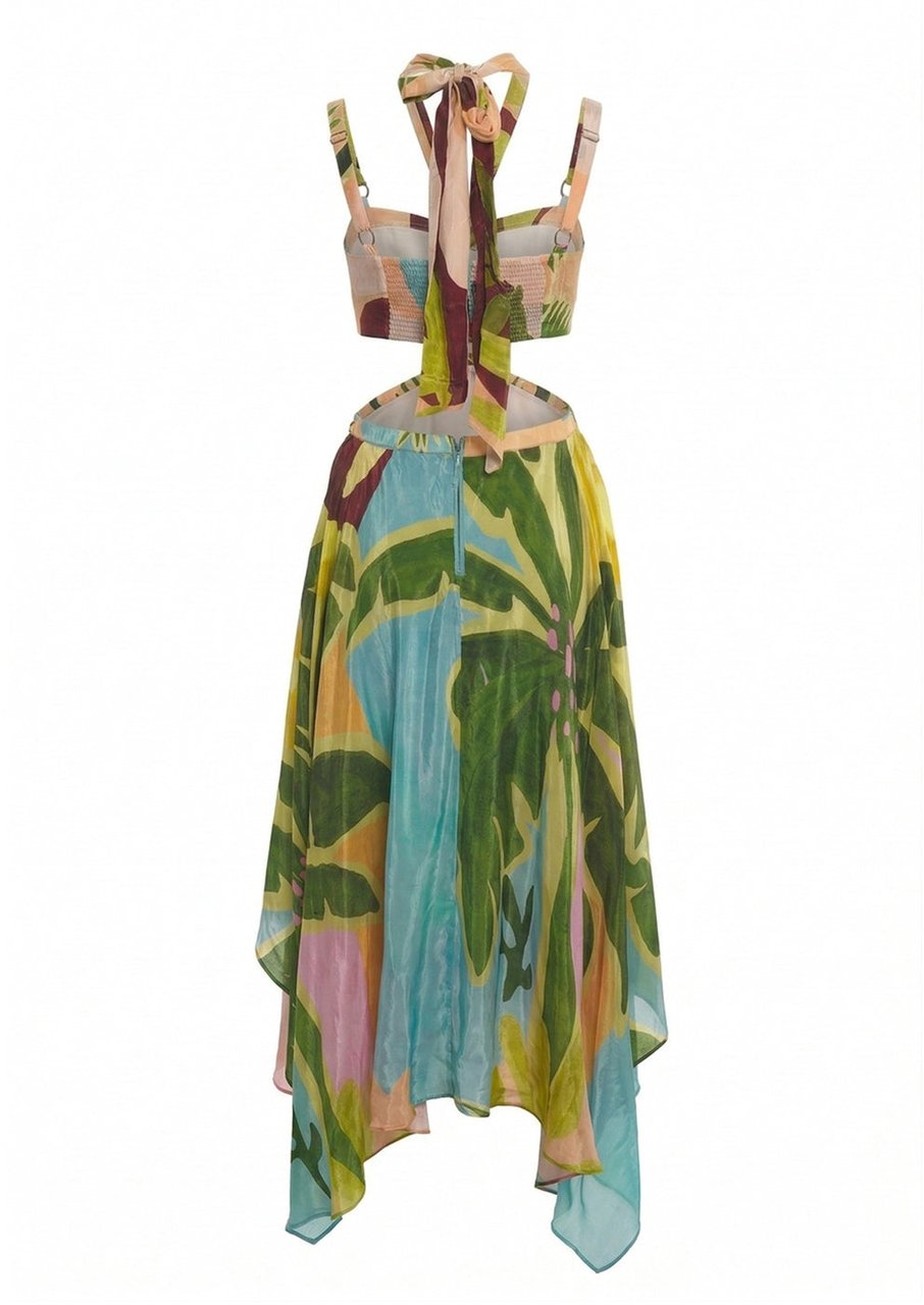 FARM Rio Wool maxi dress Divers