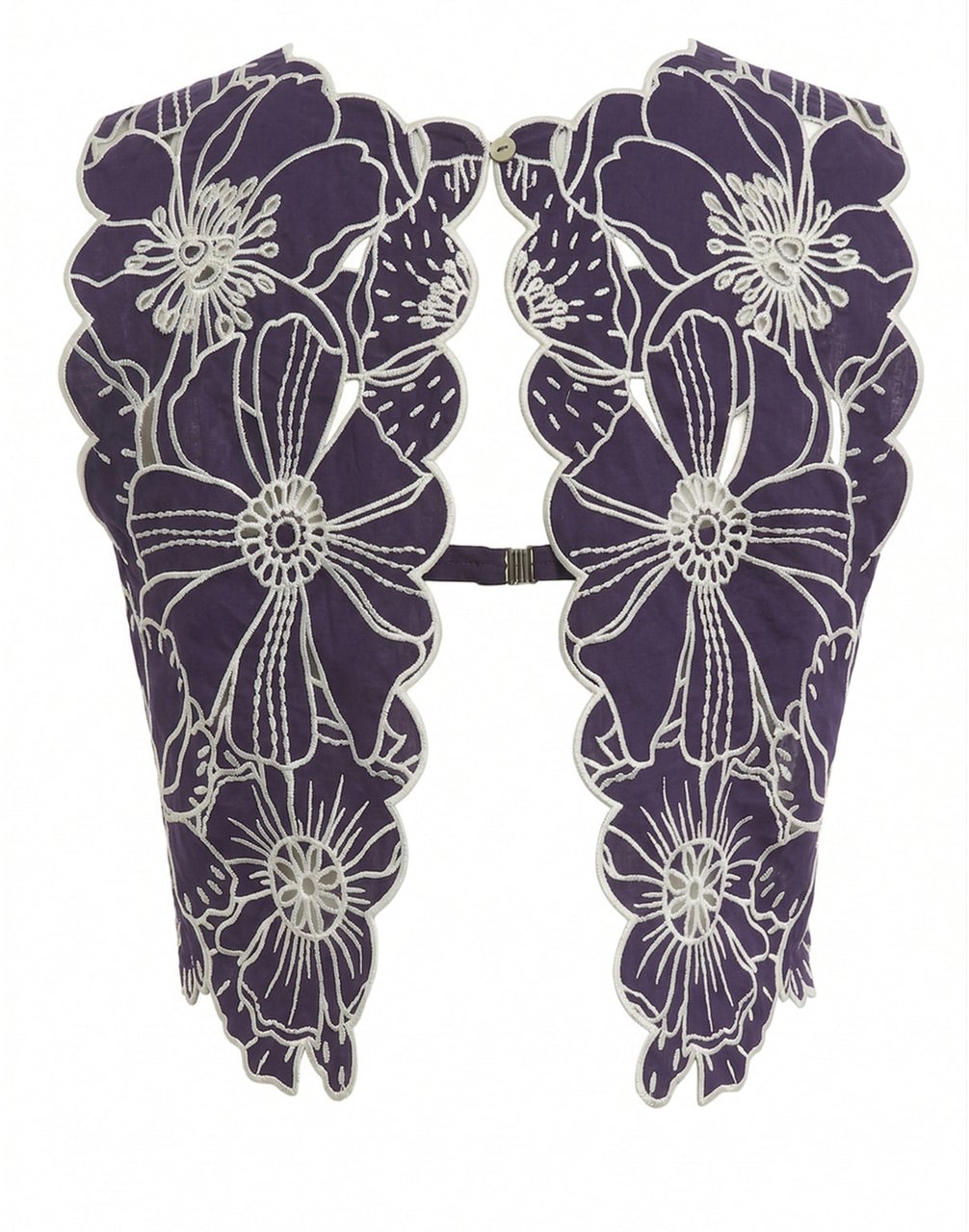FARM Rio Top with floral pattern Blauw