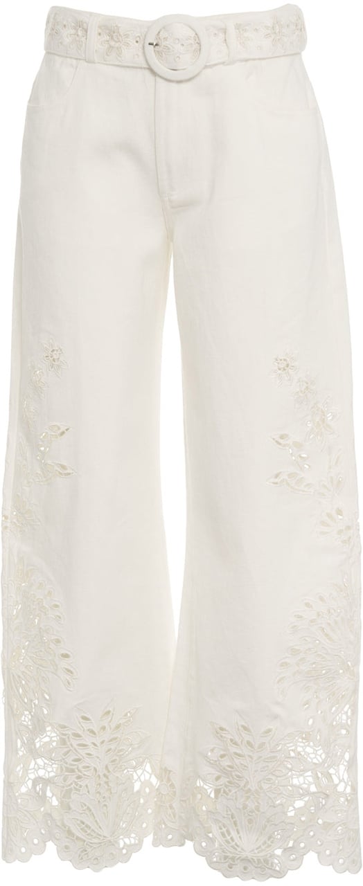 FARM Rio Jeans with embroidery Wit