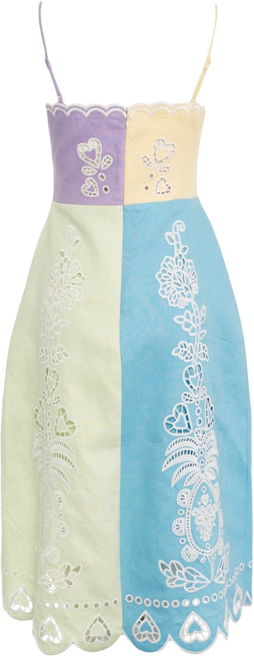 FARM Rio Midi dress with embroidery Divers