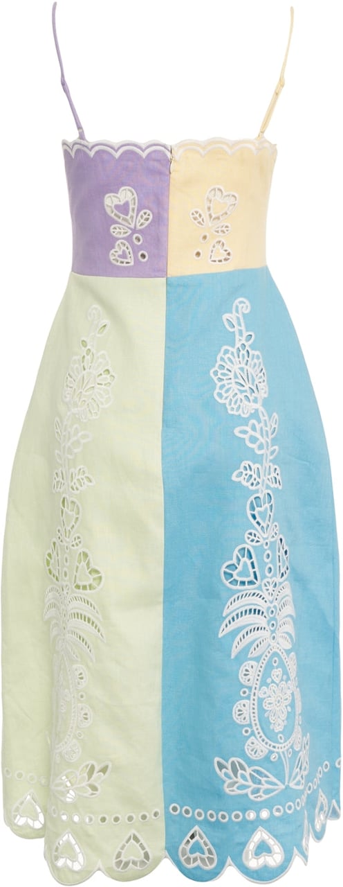 FARM Rio Midi dress with embroidery Divers