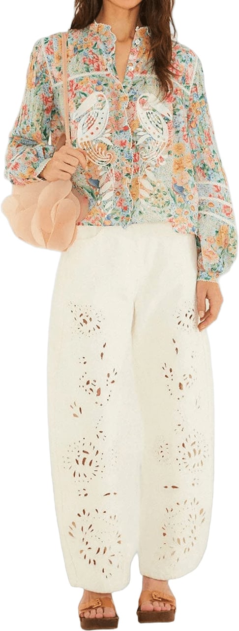 FARM Rio RENDEIRA MULTI COLOR CUTWORK BLOUSE Divers