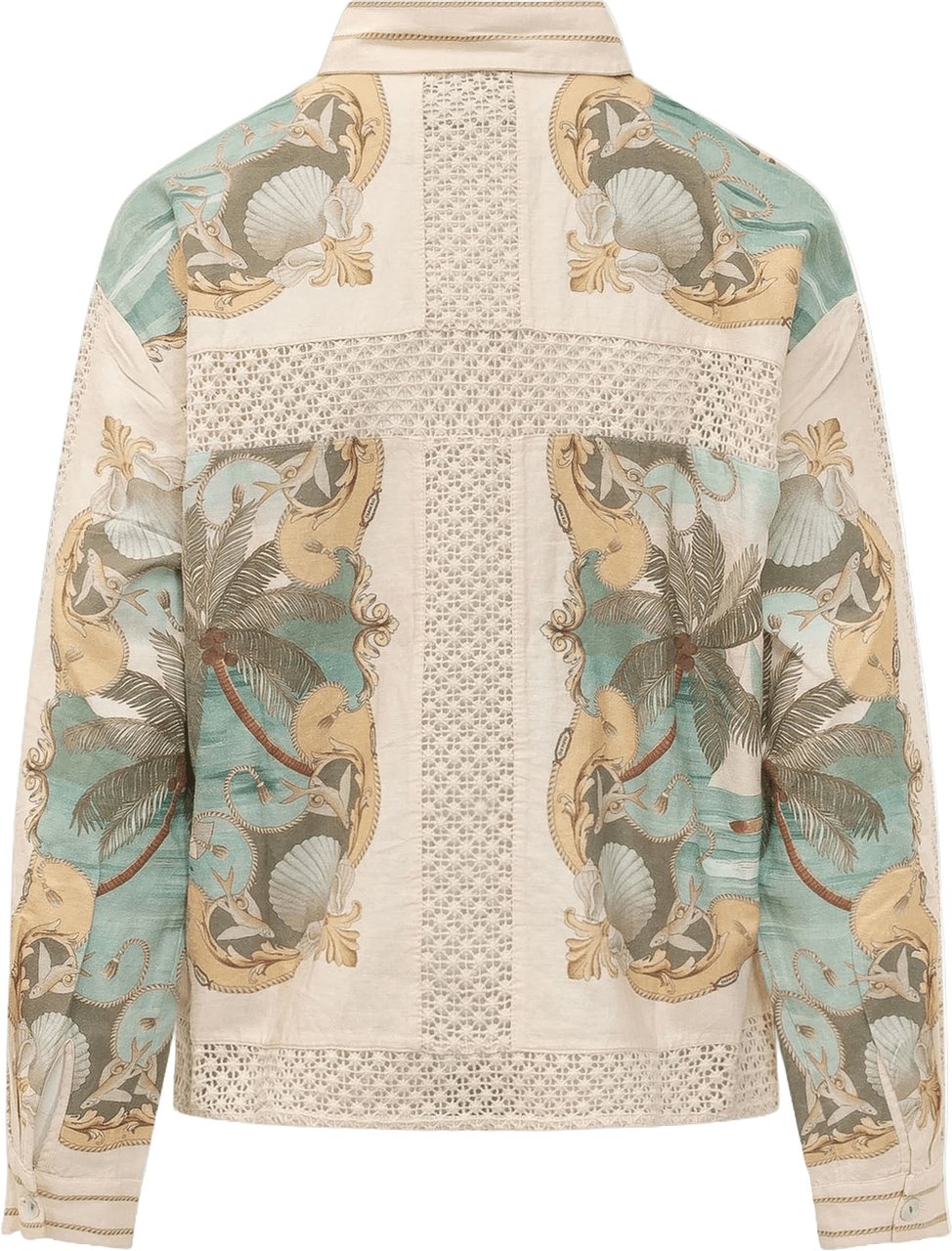 FARM Rio ROYAL SEA MULTICOLOR HEMD MET HAAKDETAILS Divers