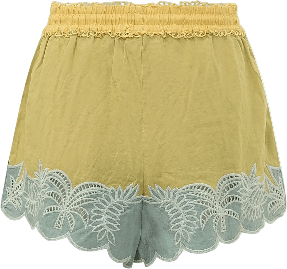 FARM Rio USIACURI RICHELIEU SHORTS Geel