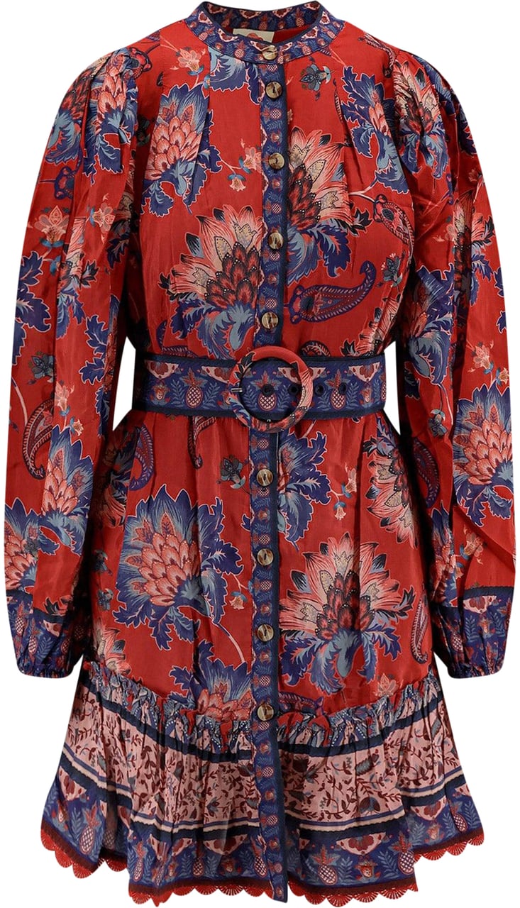 FARM Rio LUANG RED MINI DRESS Rood