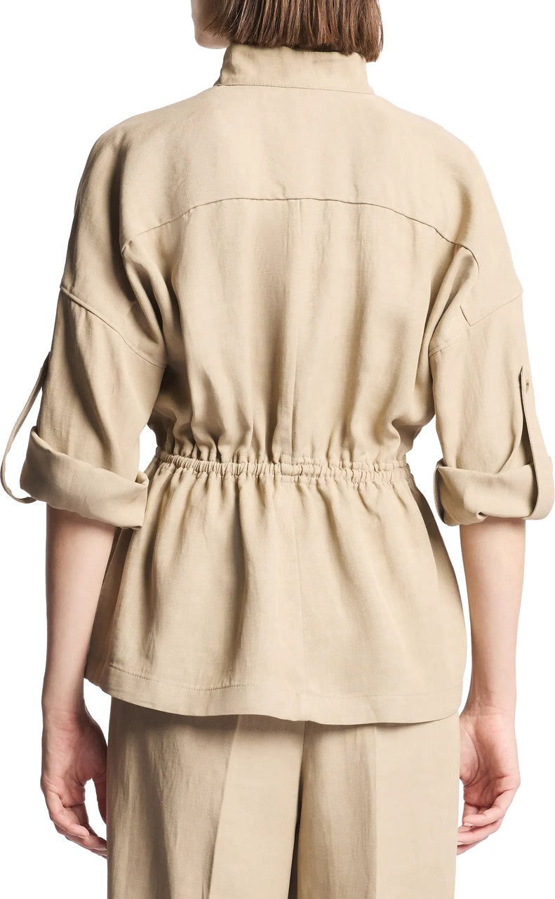 Fay Shirts Corda Scuro Beige