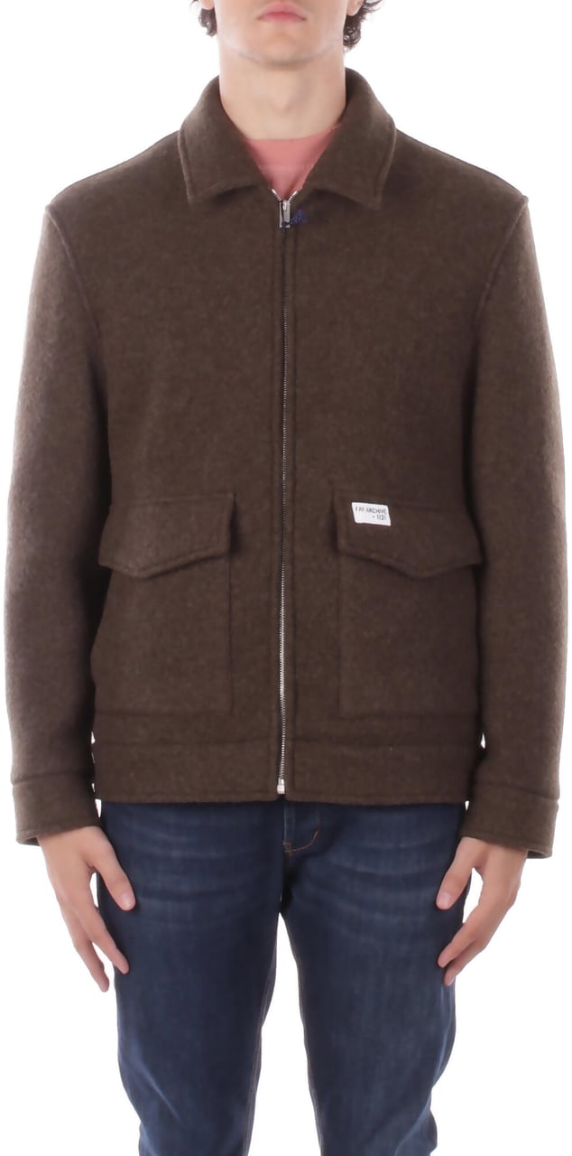 Fay Coats Military Groen