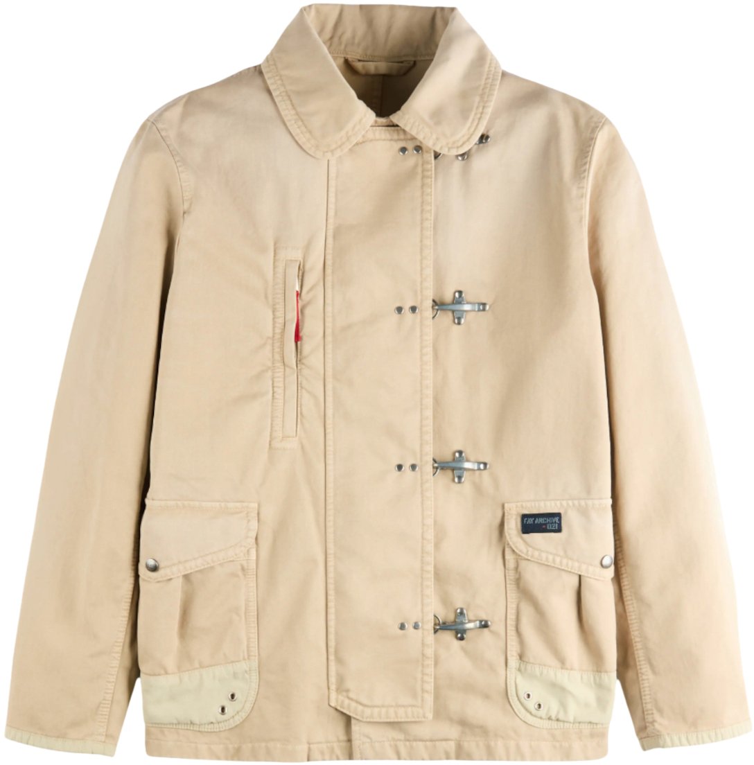 Fay Jackets Beige Beige