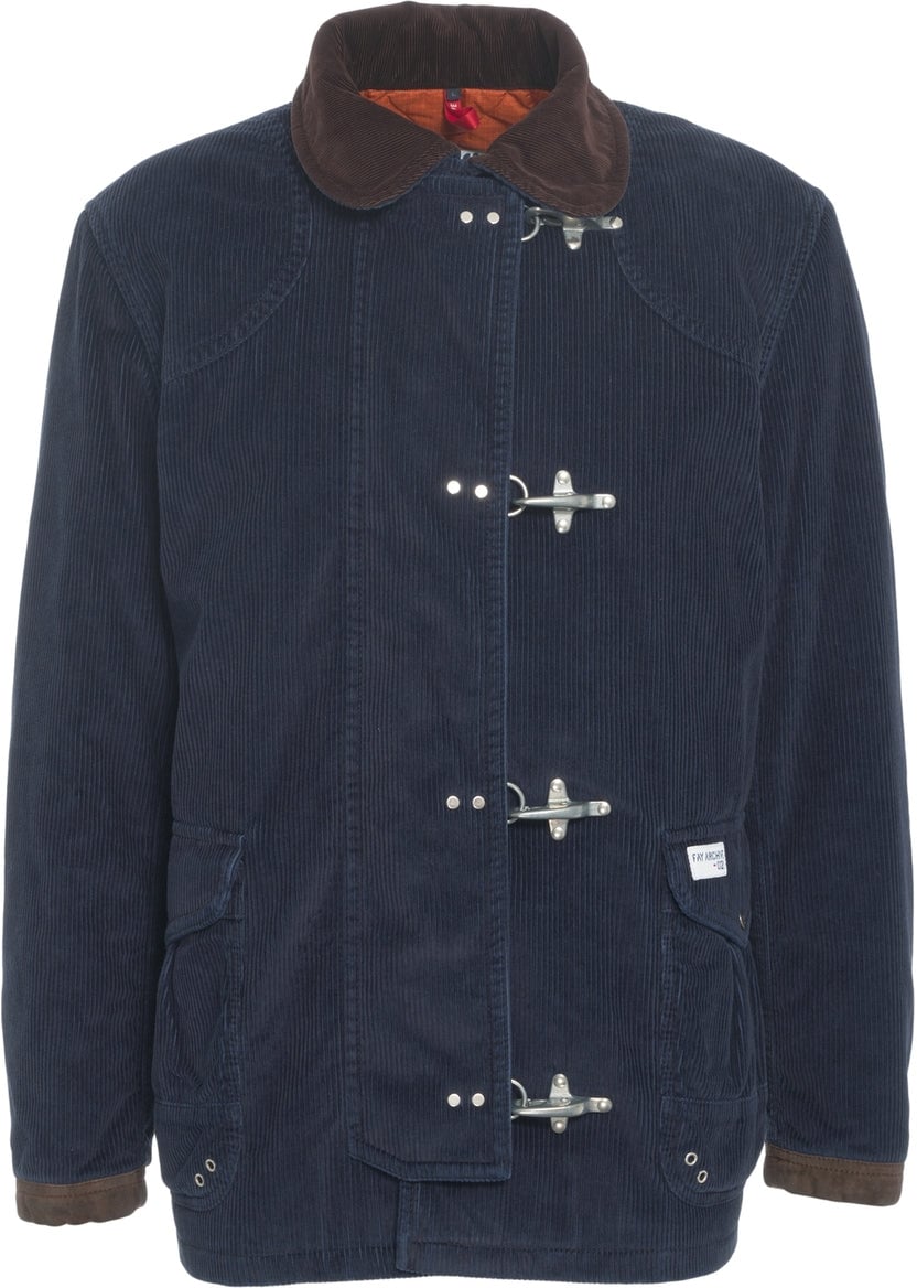 Fay Corduroy jacket '4 Ganci' Blauw