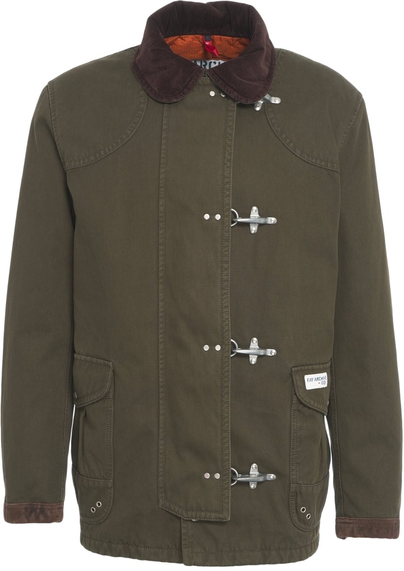 Fay Jacket '4 Ganci' Groen