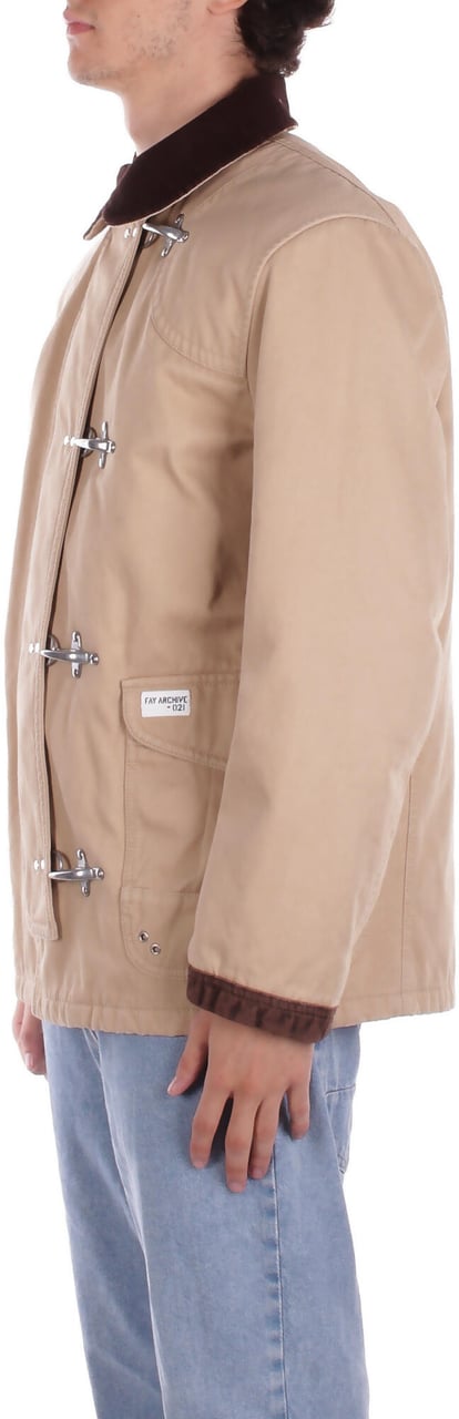 Fay Coats Sand Beige