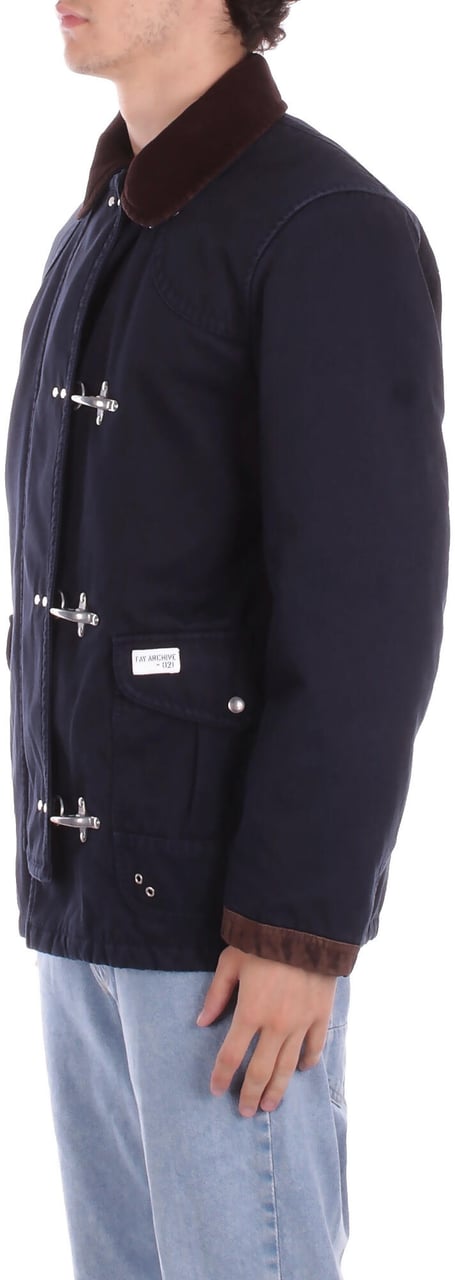 Fay Coats Blue Blauw