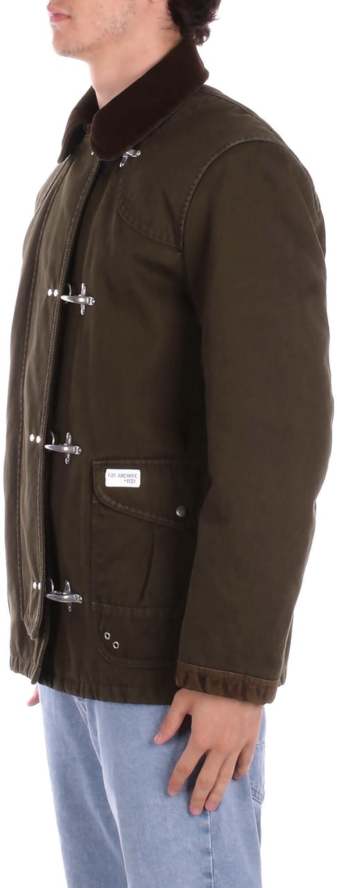 Fay Coats Military Groen