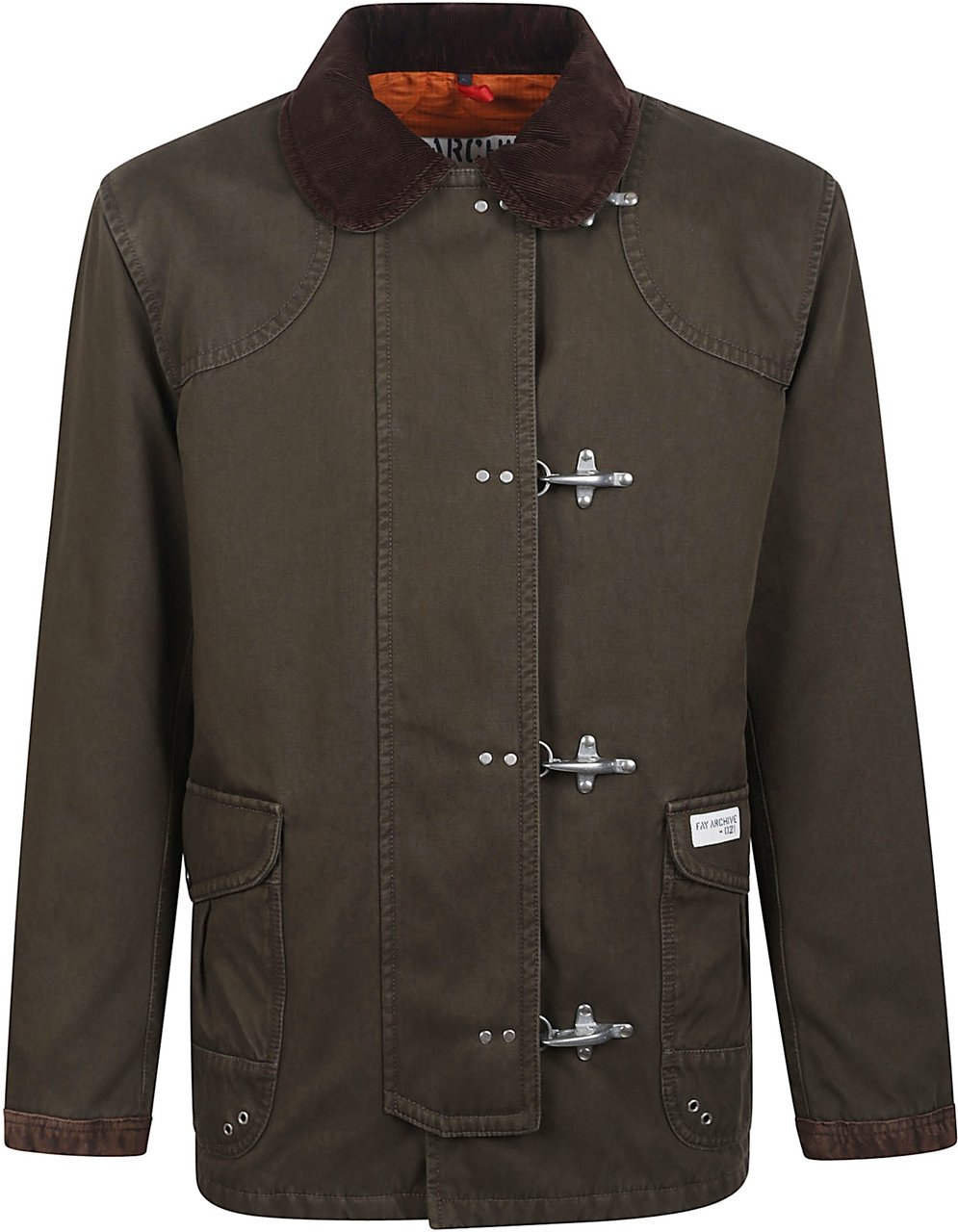 Fay 4 Ganci Archive Jacket Green Groen