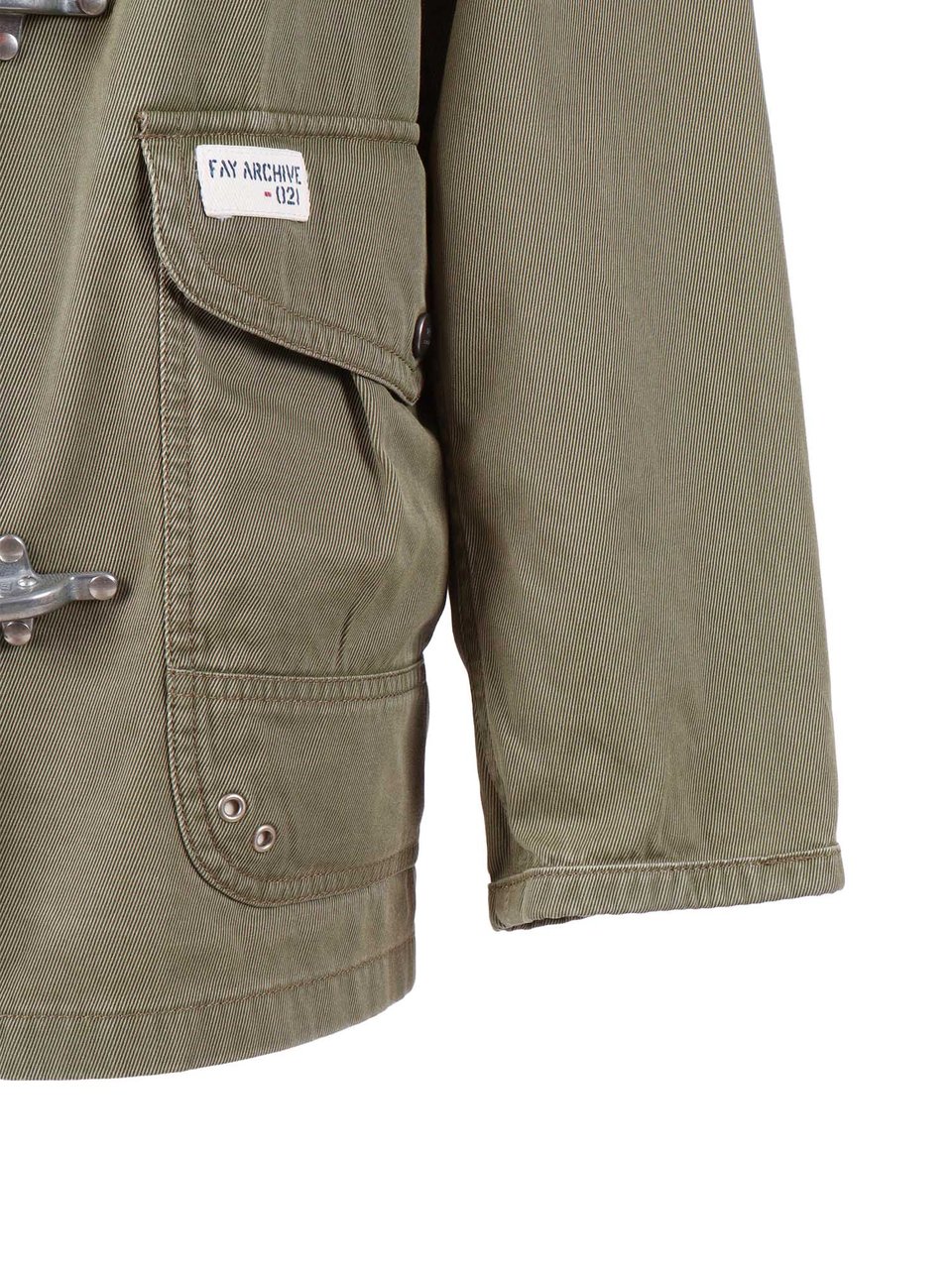 Fay Archive 4 Ganci Toggle Jacket Neutraal
