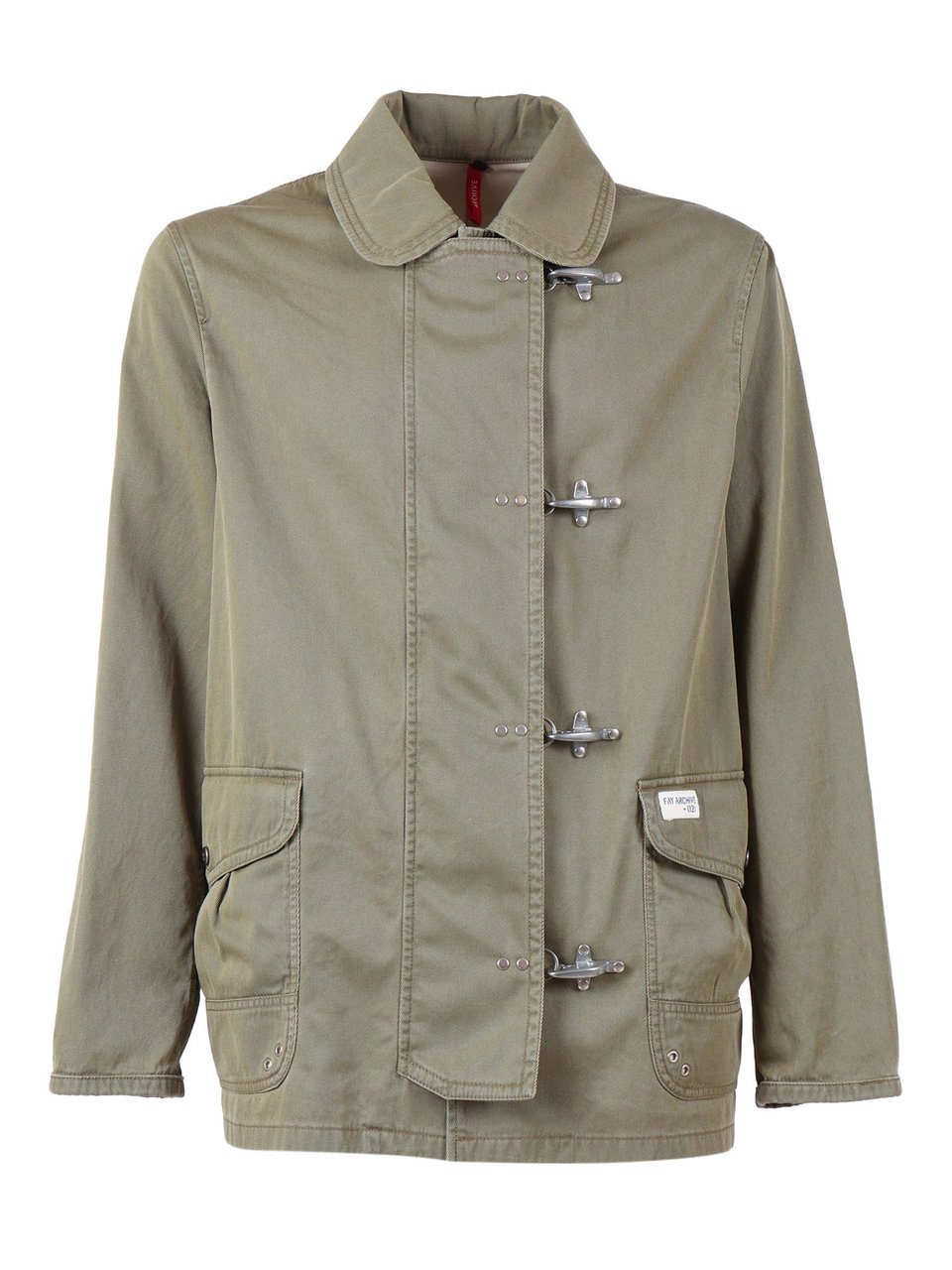 Fay Archive 4 Ganci Toggle Jacket Neutraal