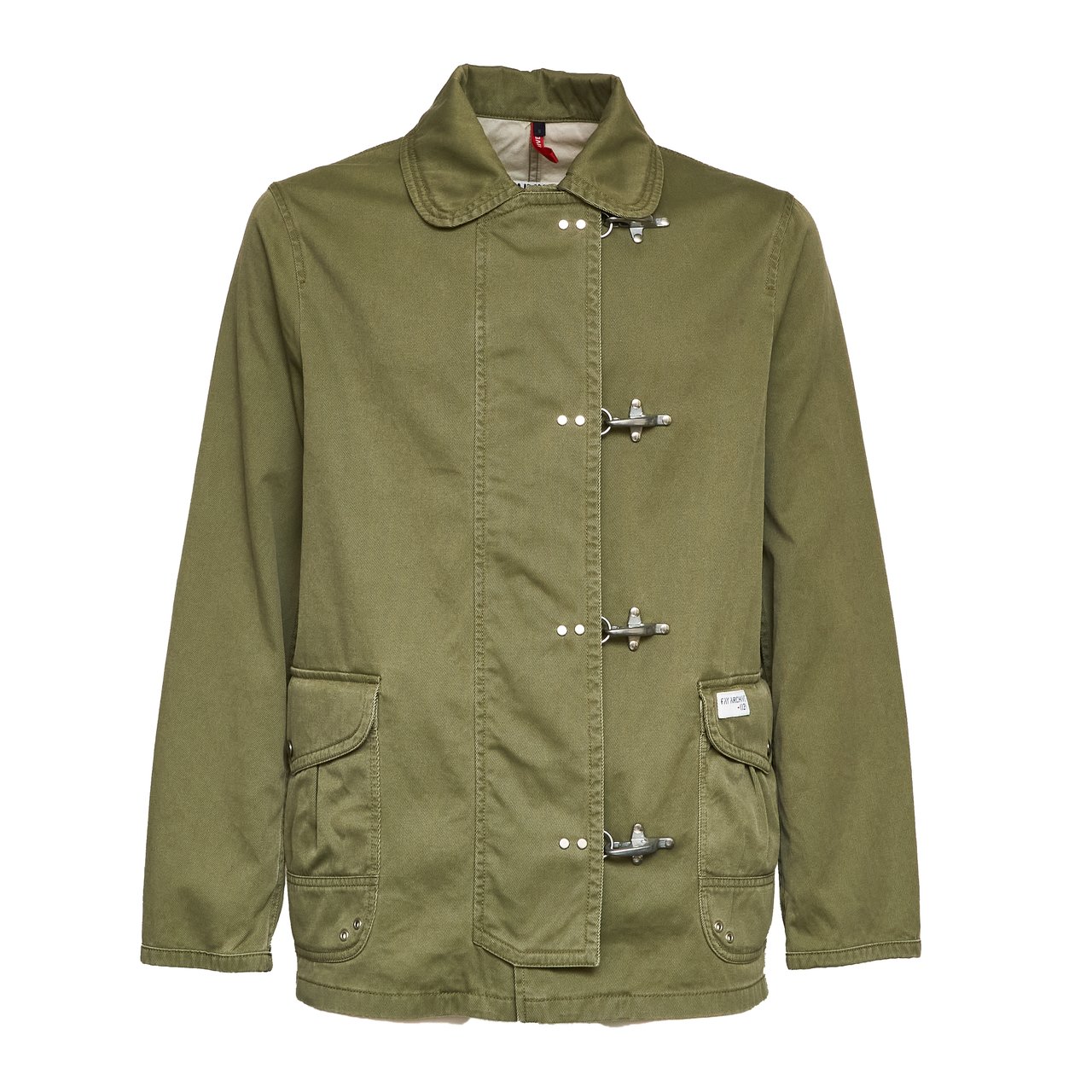 Fay Double-Face Cotton Blend Archive Jacket Bruin