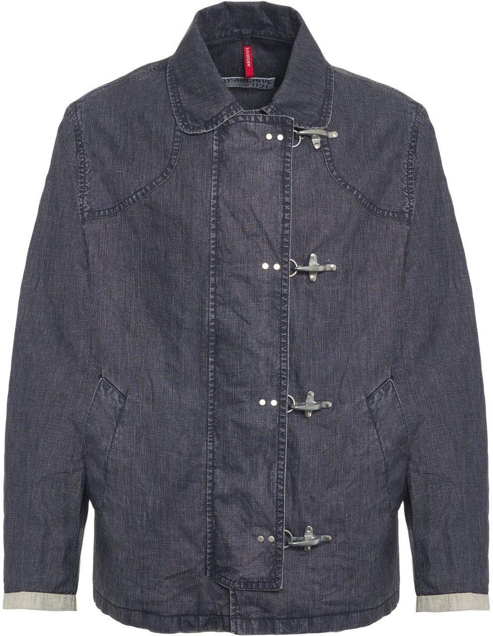Fay Linen jacket '4 Ganci' Blauw