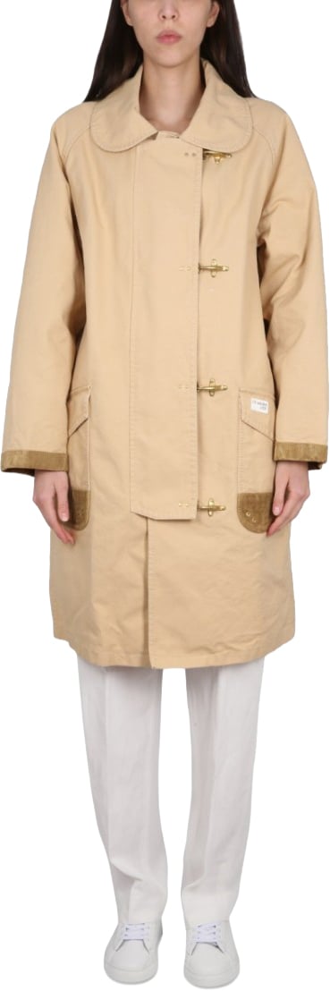 Fay Four Hooks Caban Neutraal