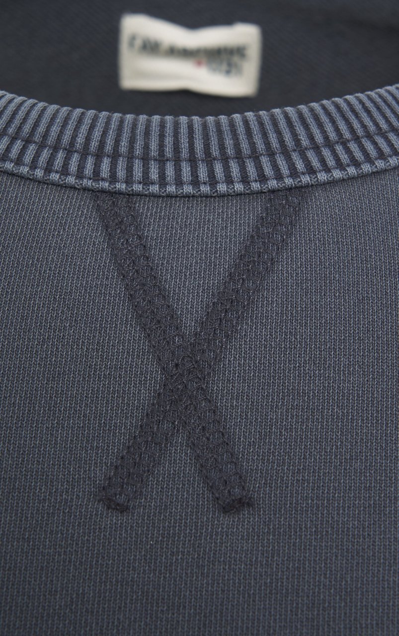Fay Sweatshirt with logo detail Blauw