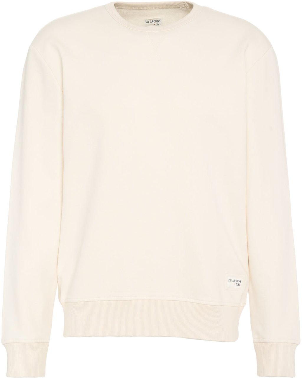 Fay Sweatshirt with logo detail Beige