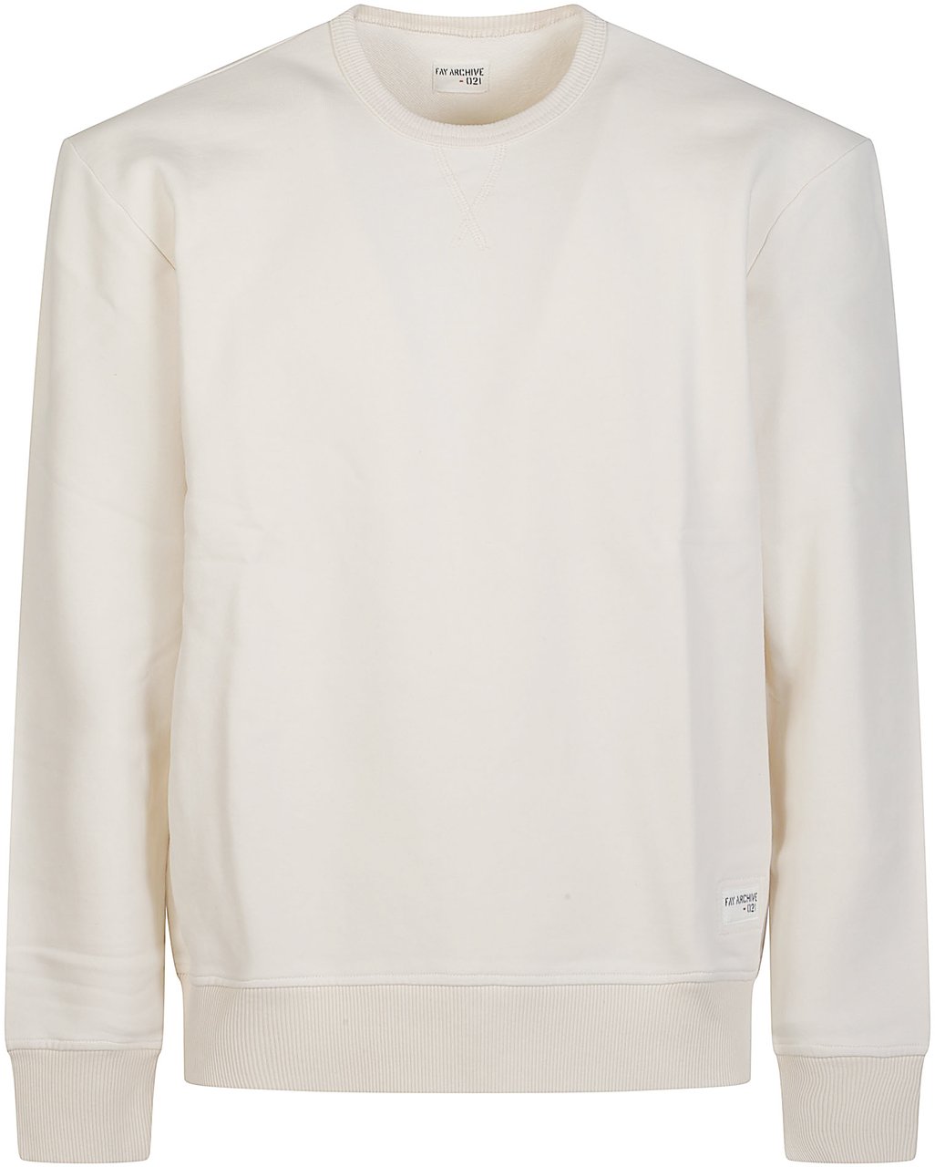 Fay Archive Sweatshirt White Wit