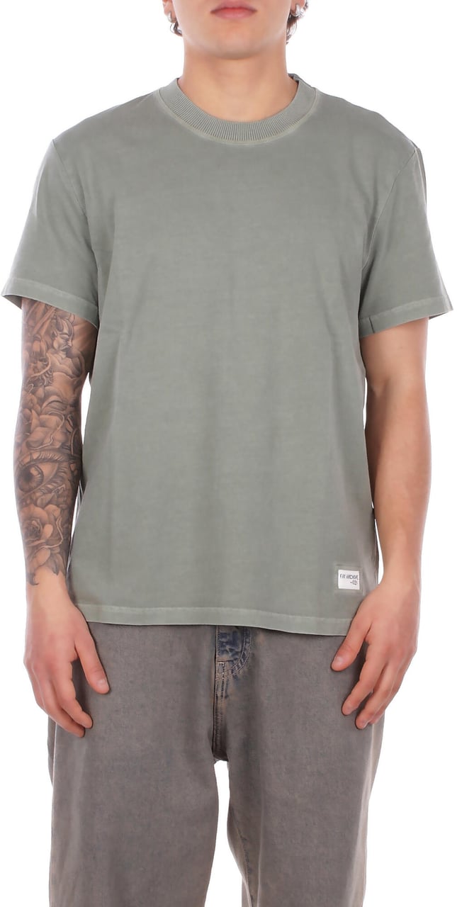 Fay T-Shirts And Polos Kiwi Groen