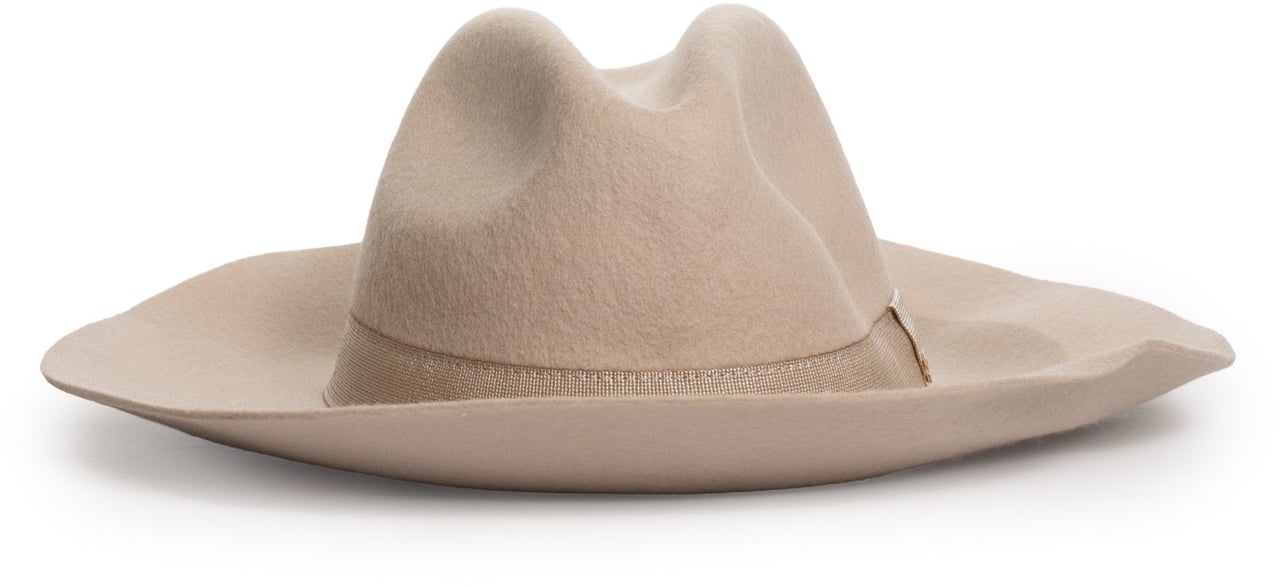 Fay Hats Carne Medio Beige