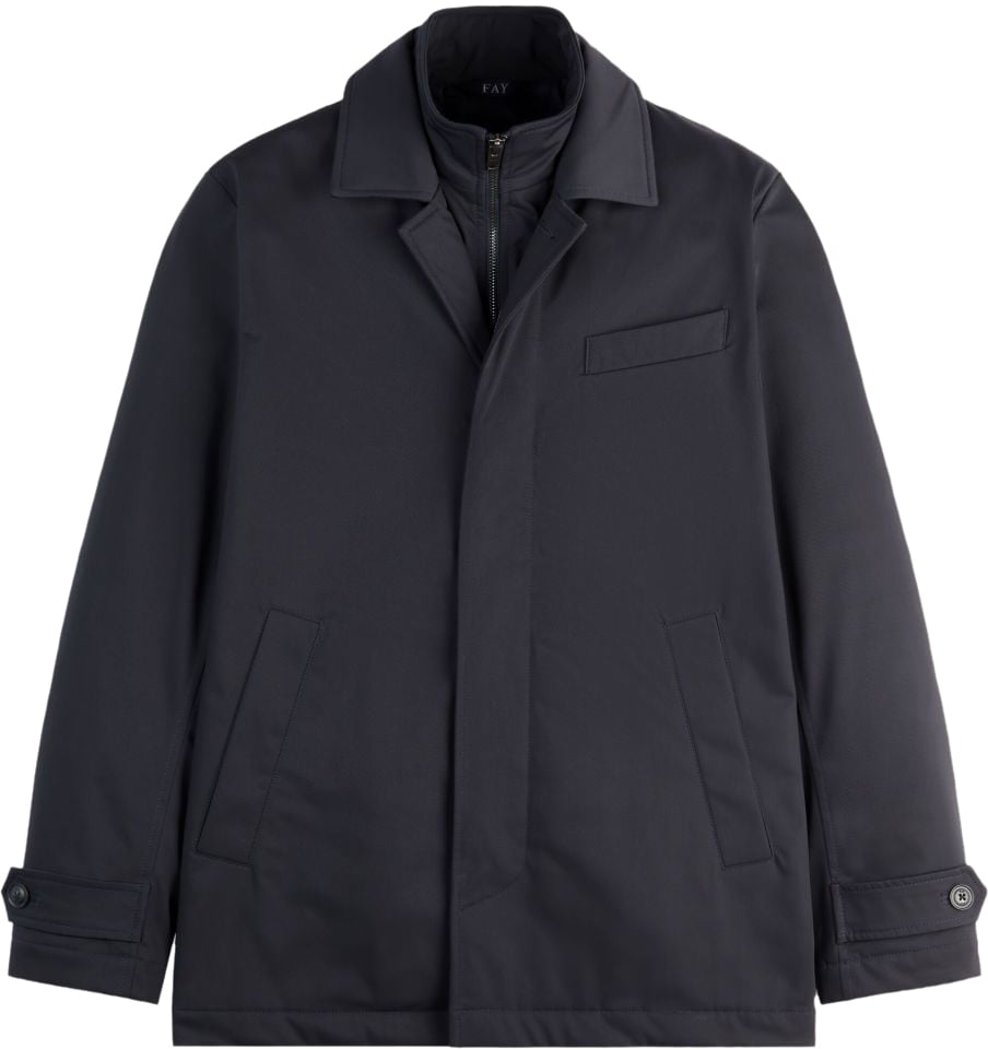 Fay Coats Blue Blauw