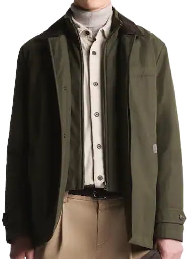 Fay Coats Green Groen