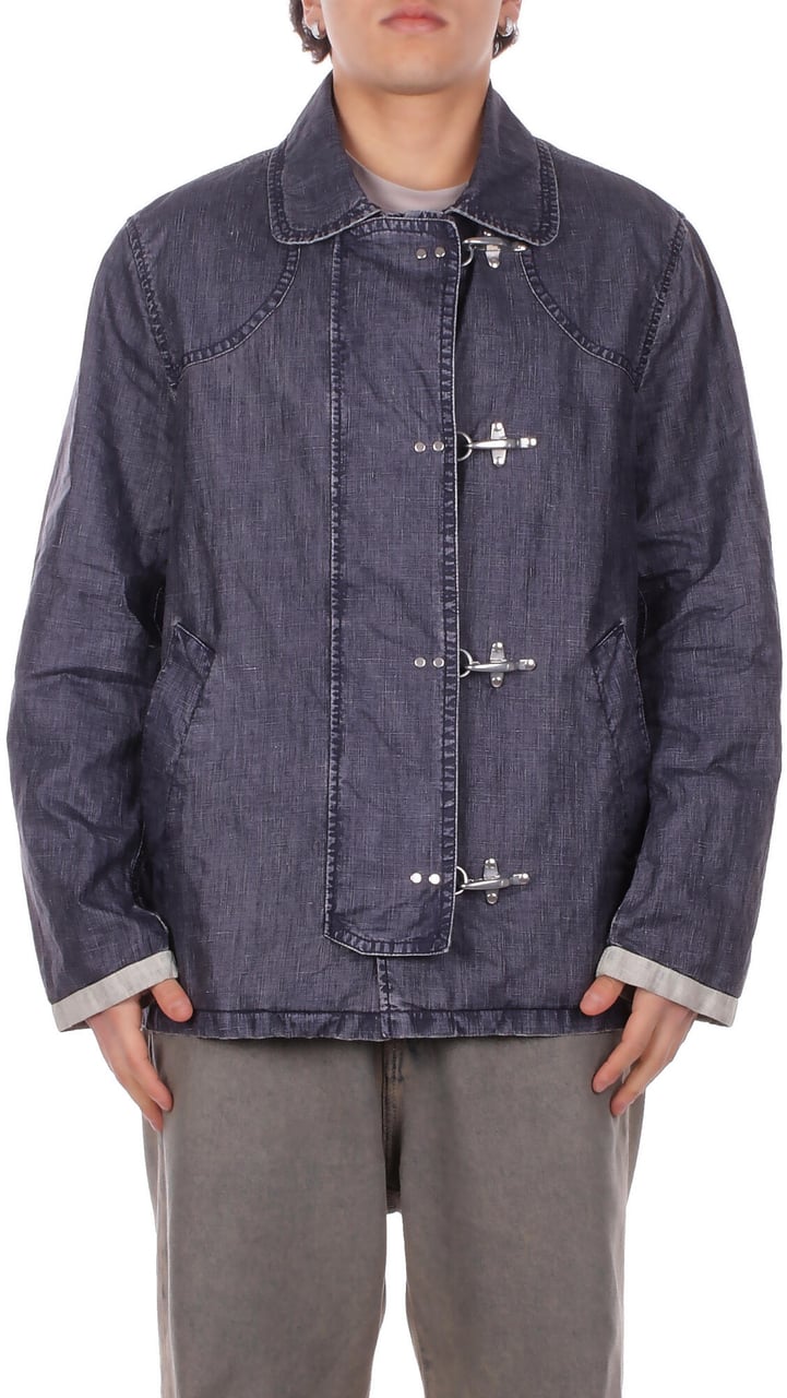 Fay Coats Blue Blauw