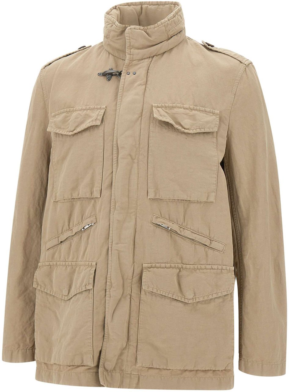 Fay Jackets Beige Beige