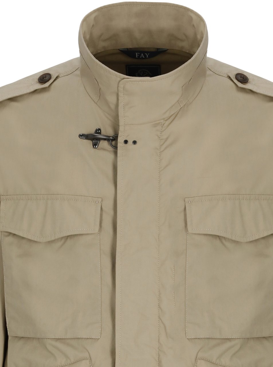 Fay Coats Beige Beige