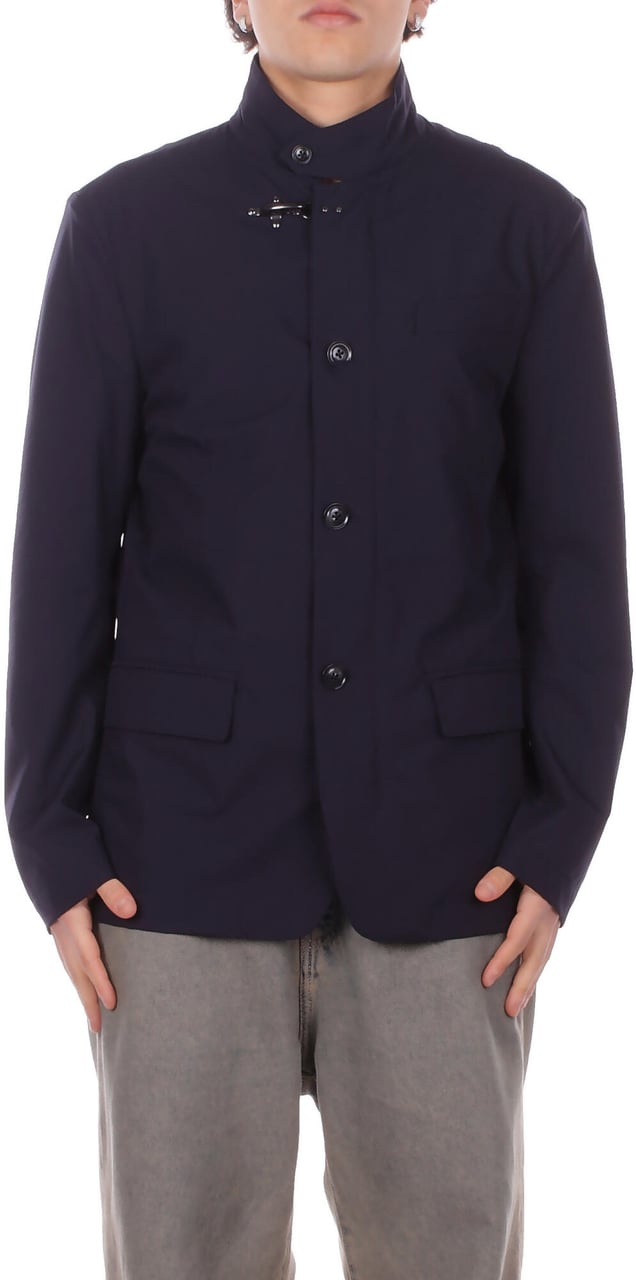 Fay Coats Blue Blauw