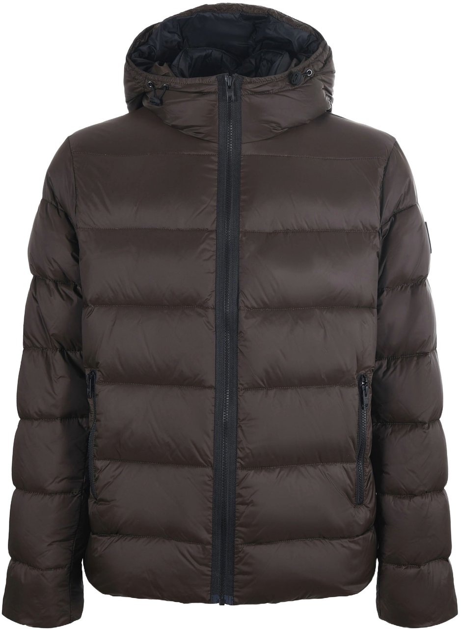 Fay Coats Palissandro Bruin