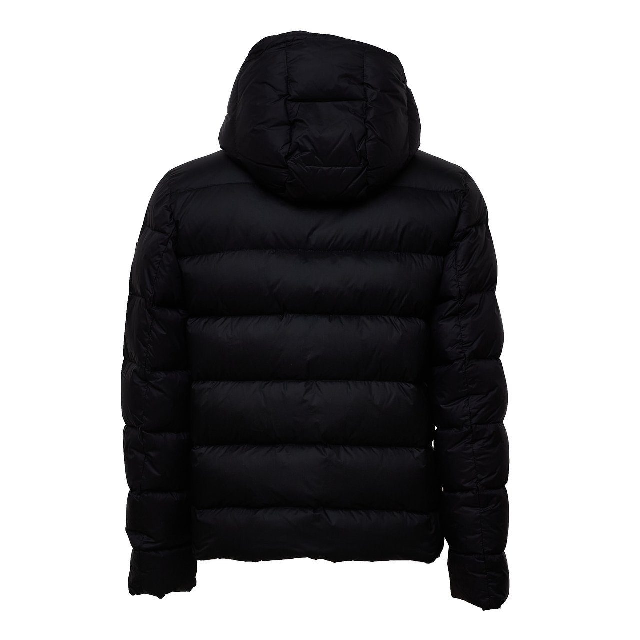Fay Nylon Poplin Double Front Down Jacket Zwart
