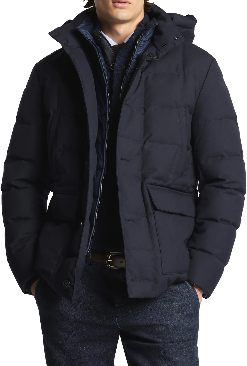 Fay Coats Blue Blauw