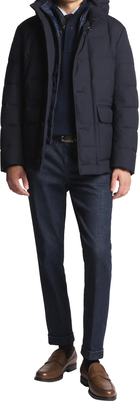 Fay Coats Blue Blauw