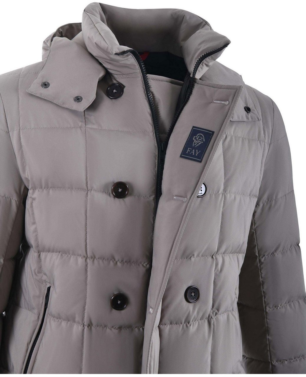 Fay Jackets Gray Grijs