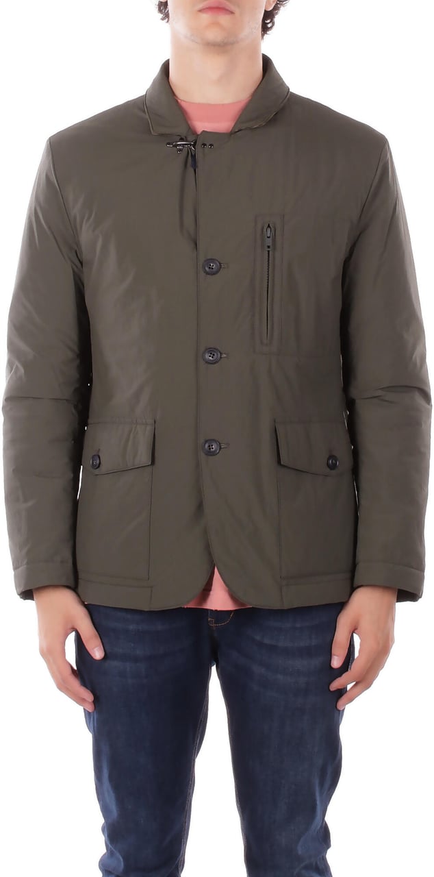 Fay Jackets Military Groen