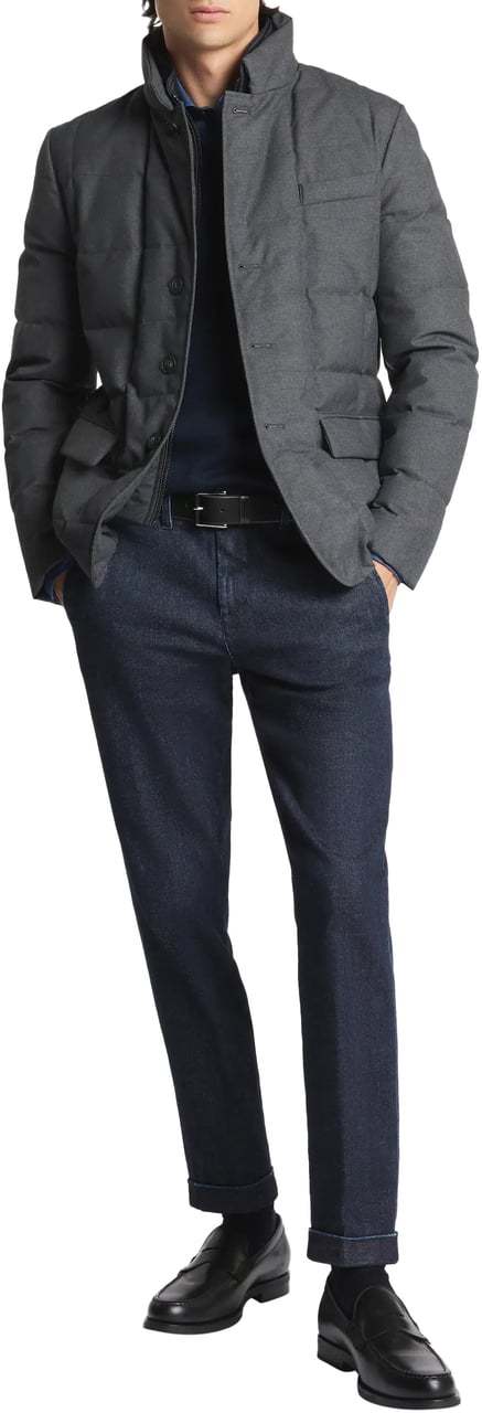 Fay Jackets Nicotina Scuro Bruin