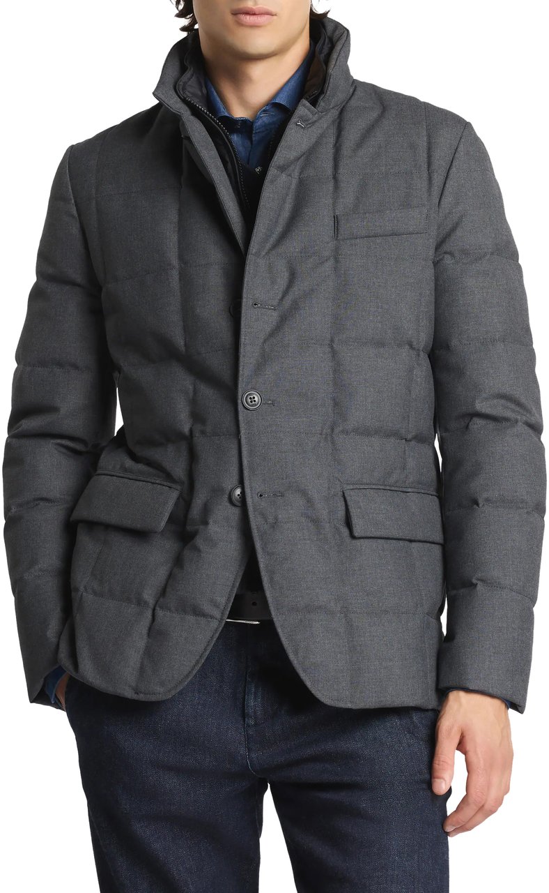 Fay Jackets Nicotina Scuro Bruin